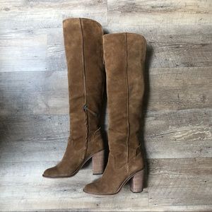 Dolce Vita Camel Suede Boots 6.5